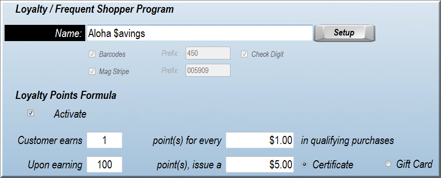 supermarket pos, loyalty program, frequent shopper