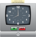 convenience store POS, employee time clock